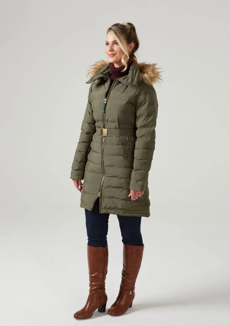 Alan Paine Calsall Quilted Jacket - Olive