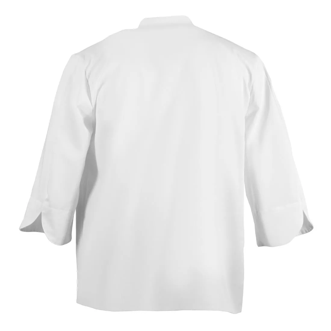 BB578-L Whites Unisex Atlanta Chef Jacket White Teflon Size L