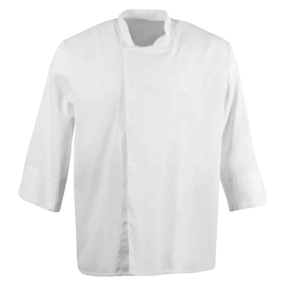 BB578-L Whites Unisex Atlanta Chef Jacket White Teflon Size L