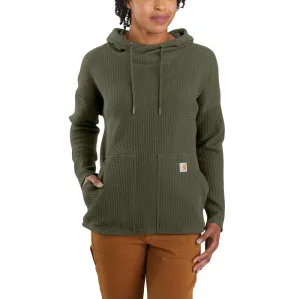 'Carhartt' Women's Heavyweight Thermal Hoodie - Basil