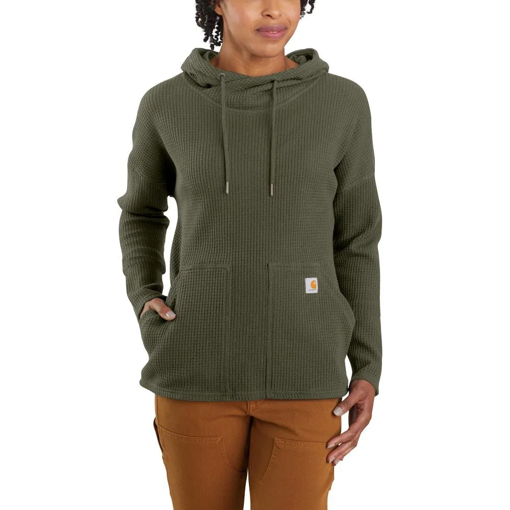 'Carhartt' Women's Heavyweight Thermal Hoodie - Basil