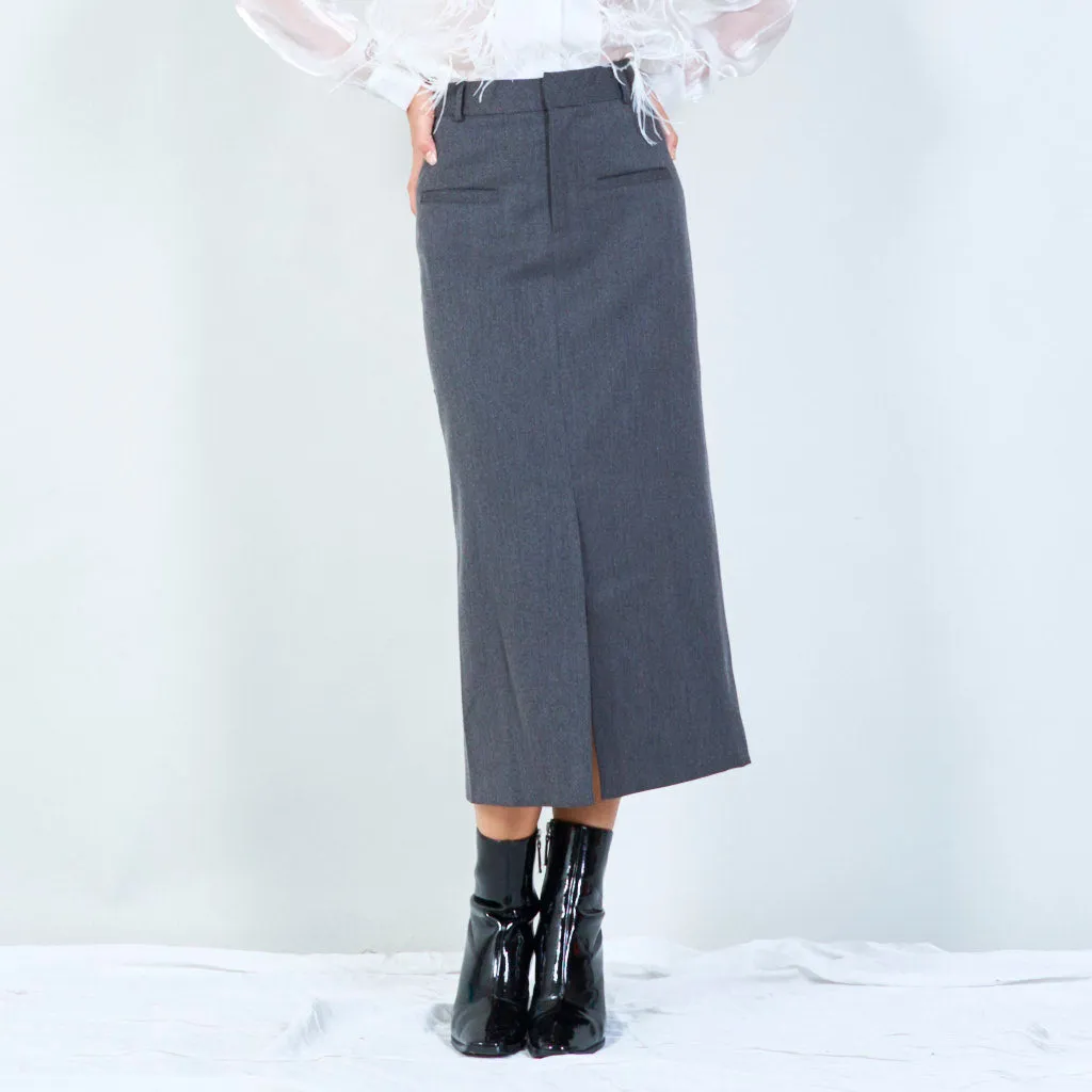 Classic high-waisted pencil skirt wholesale