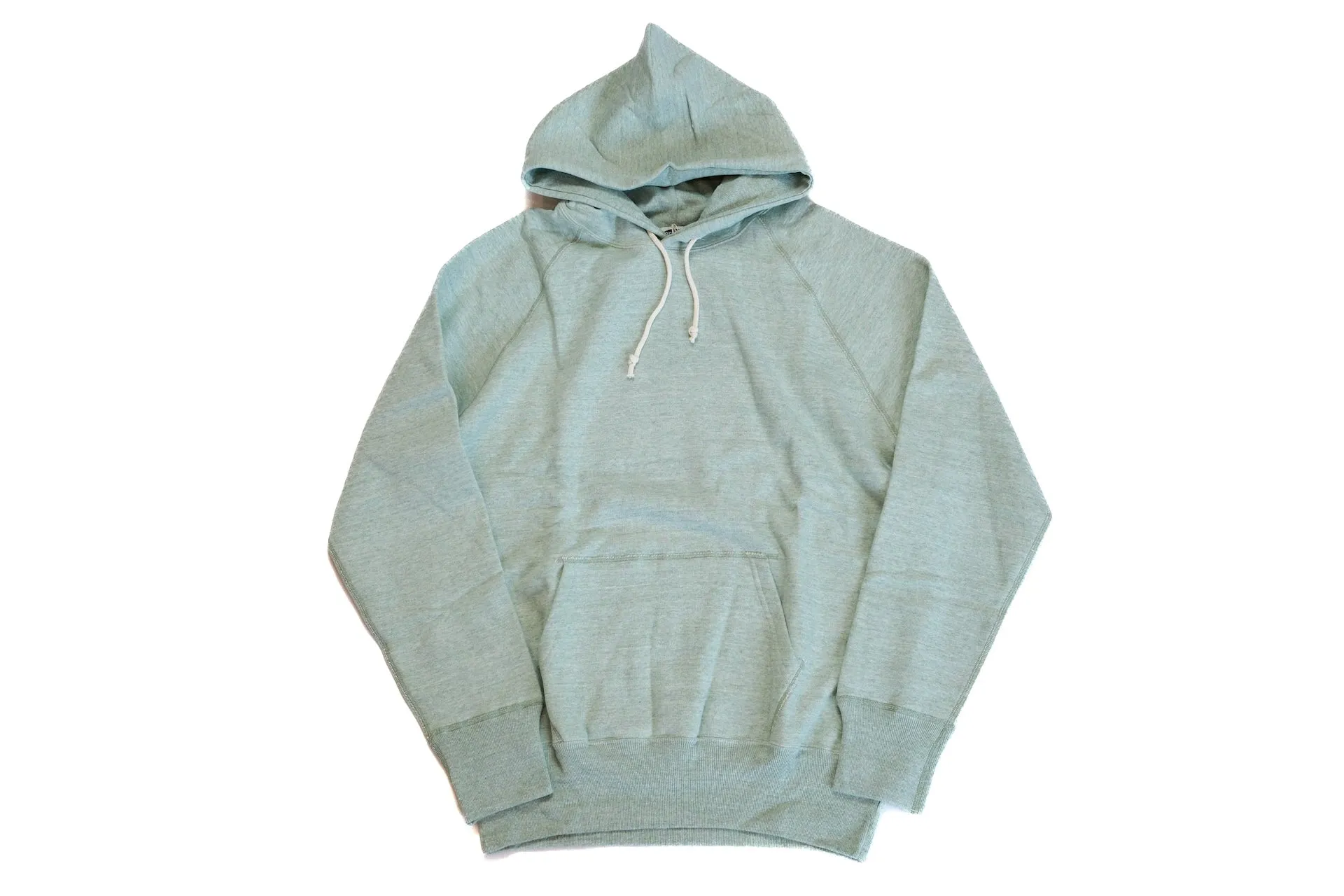 Denime X Warehouse Co. Lot.270 10oz Loopwheeled Pullover (Heather Green)
