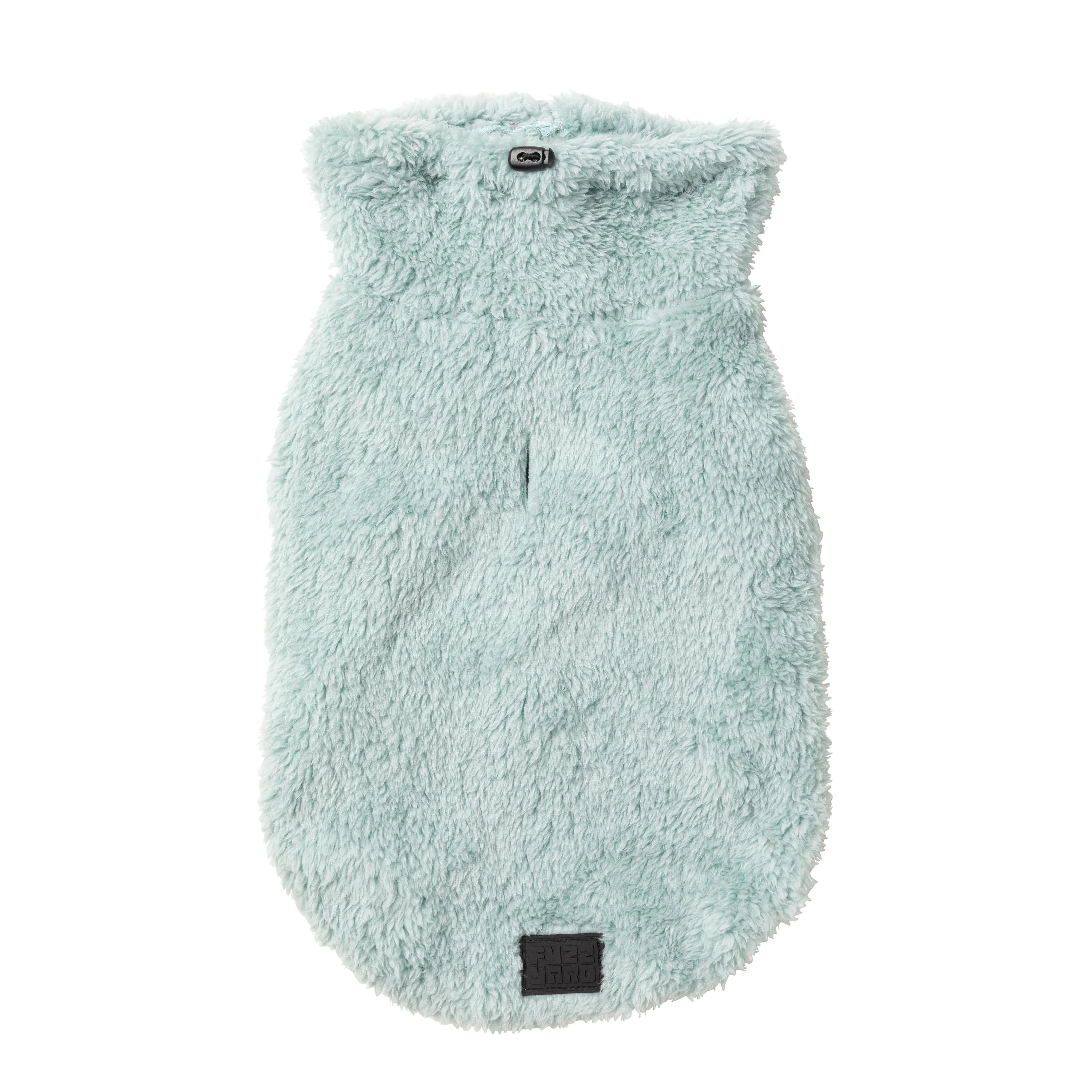 FuzzYard Dog Apparel Turtle Teddy 25 Sweater Arctic Blue Size 1
