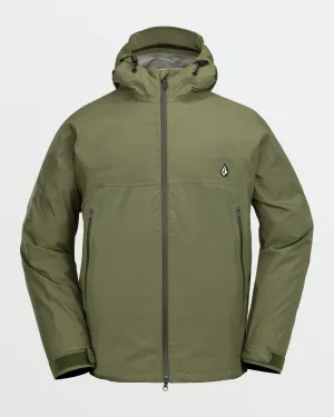 Mens Side Hit Shell Jacket - Ivy