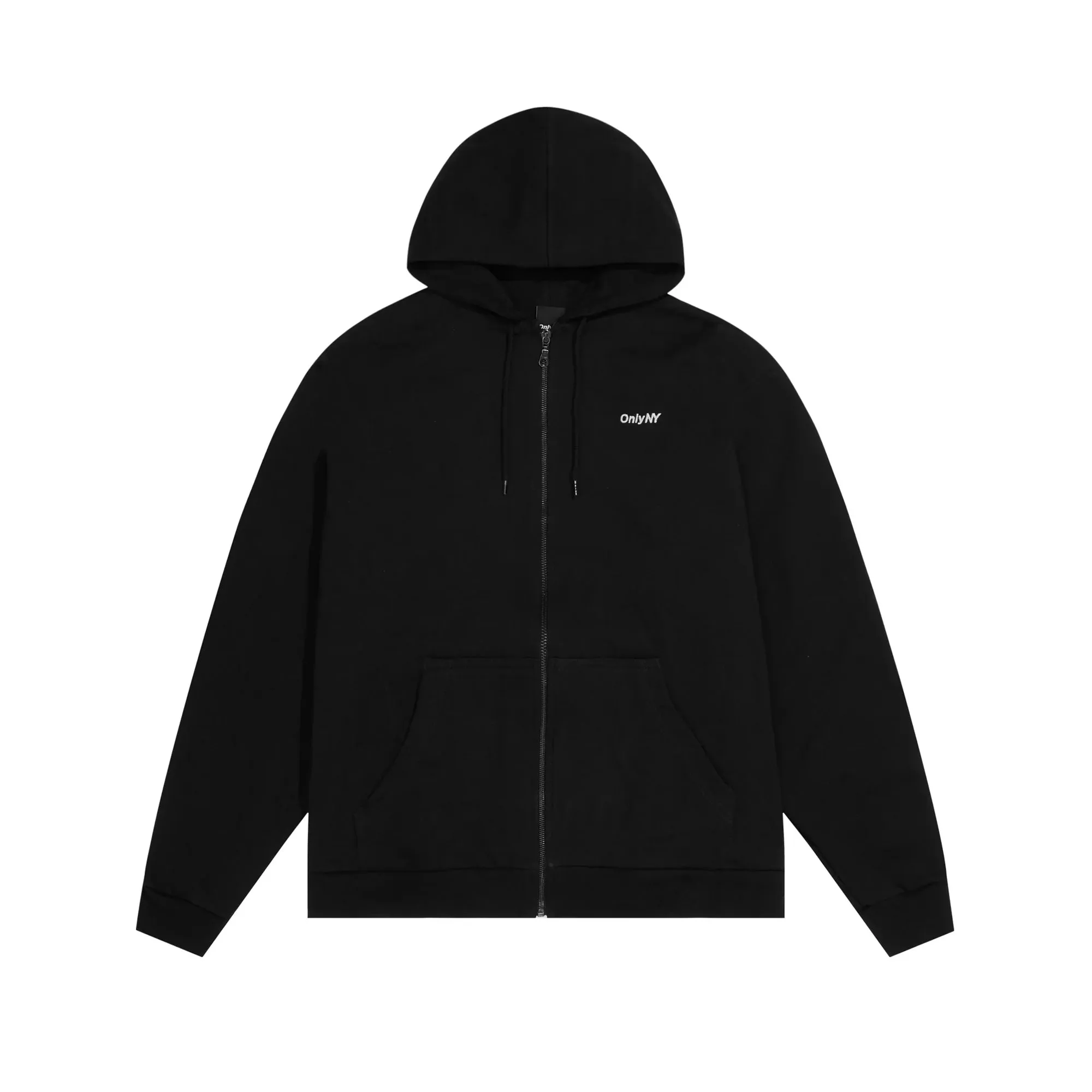 Only NY Mens Heavyweight Thermal Waffle Lined Zip Hoodie